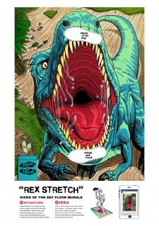 Hank & Frank: Kicks of the Day Floor Murals- 